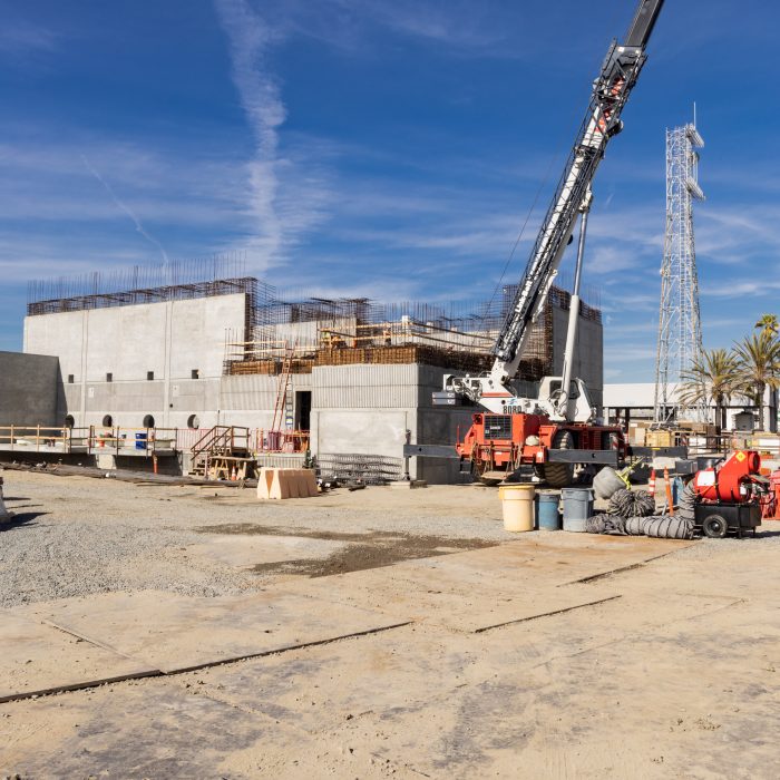 P1-133 Primary Sedimentation Basins No. 6-31 Reliability Improvements_basin building construction in Huntington Beach, California.