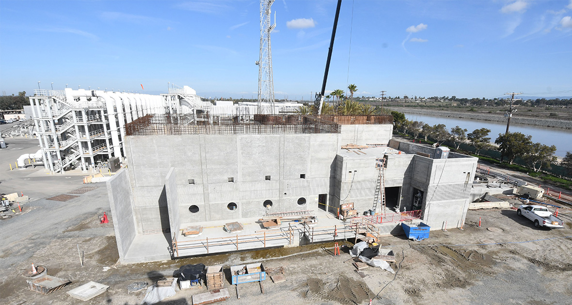 J-117B Outfall Low Flow completed pump station