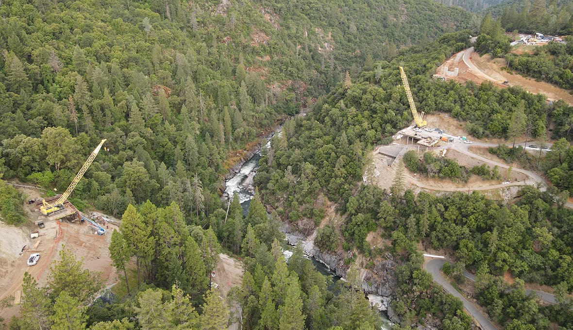 Mosquito Bridge project for the El Dorado County Department of Transportation in Camino, CA